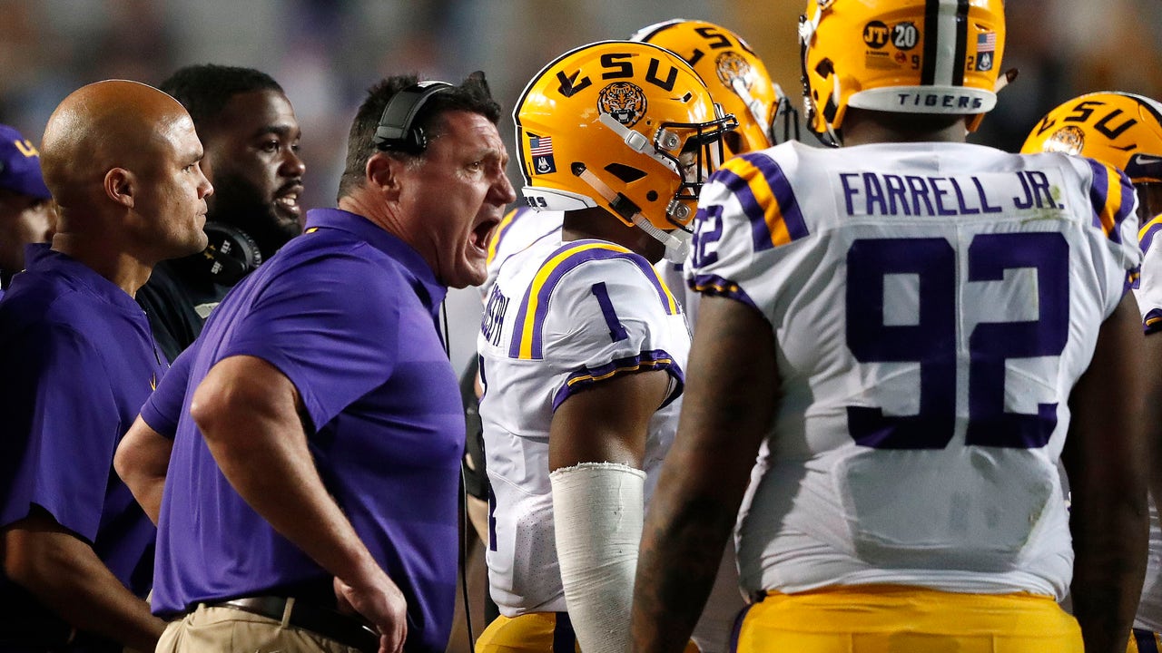 LSU's Orgeron discusses 'biggest day' on the job